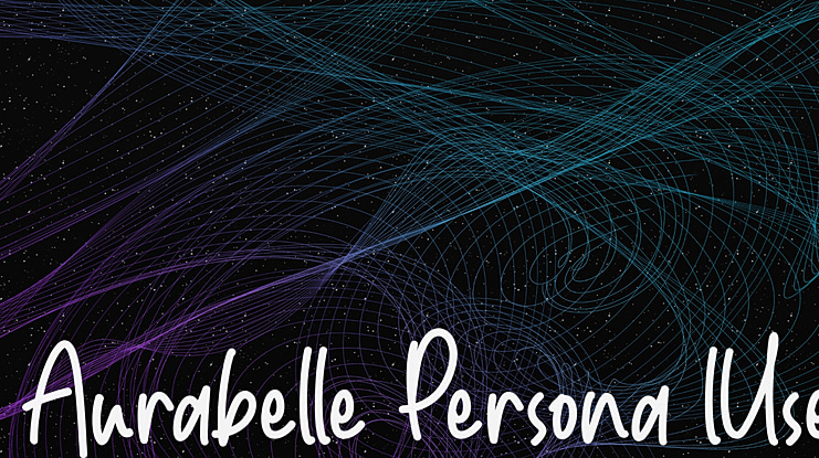 Aurabelle Persona lUse Font
