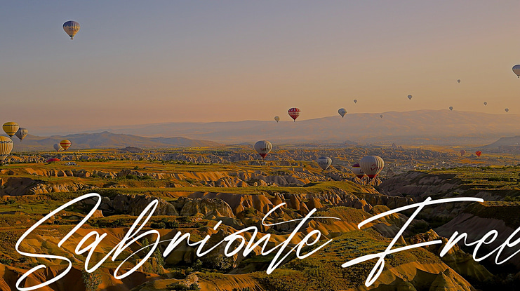Sabrionte Free Font