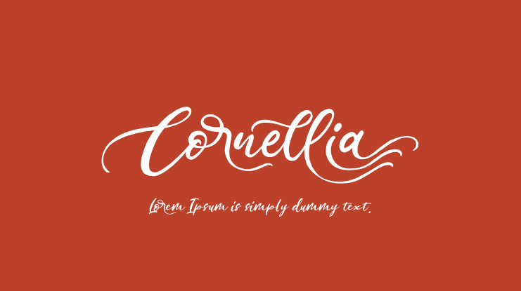 Cornellia Font