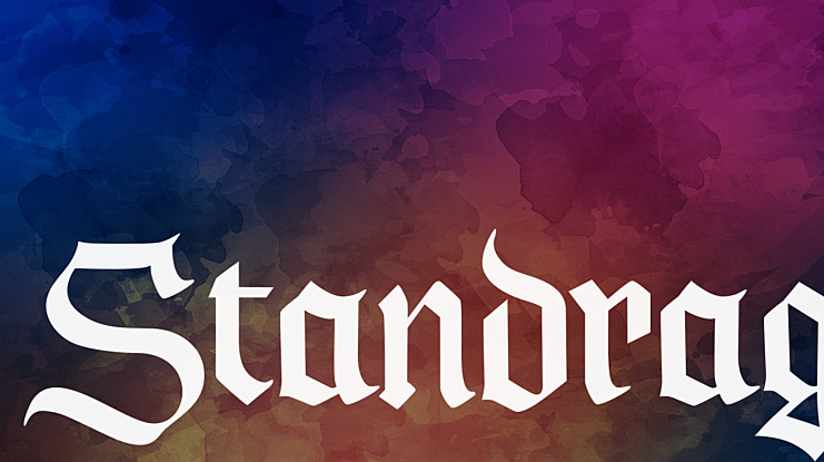 Standrag Font