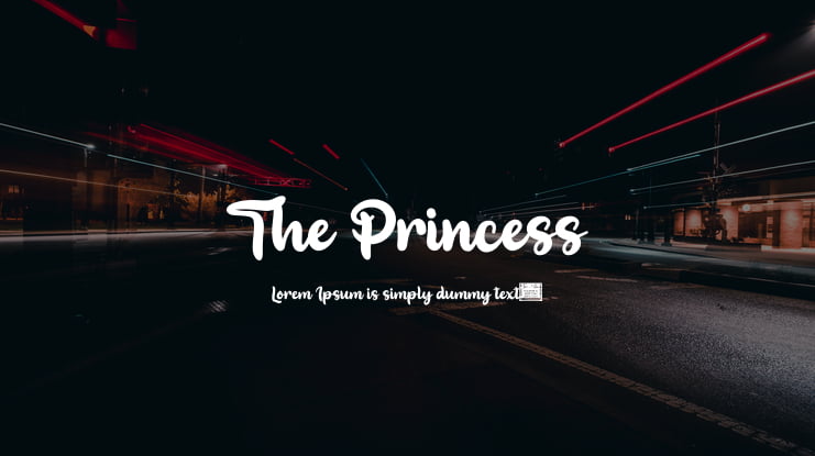 The Princess Font
