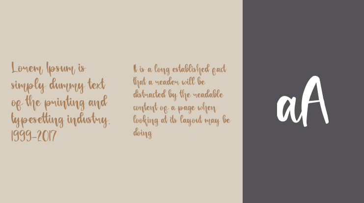 Letterhand Font