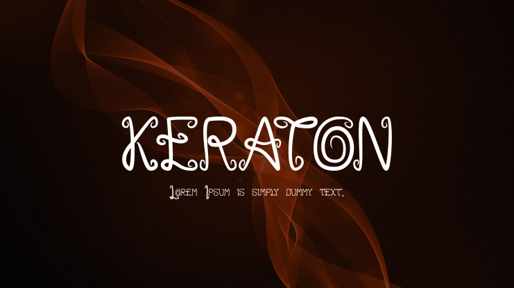 KERATON Font