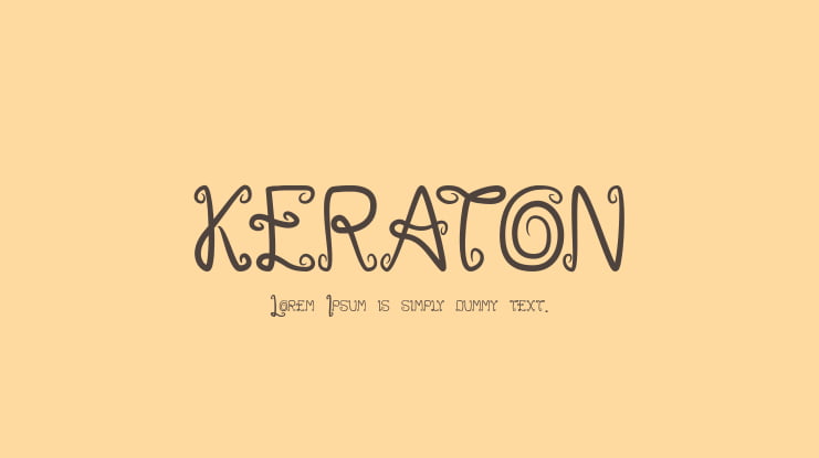 KERATON Font