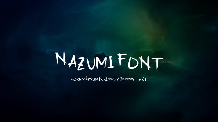 Nazumi Font