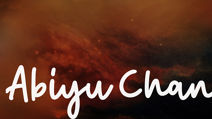 Abiyu Chan Font Family