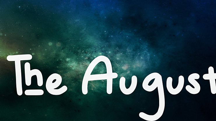 The August Font