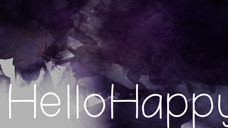HelloHappy Font