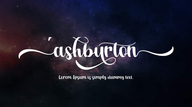 Ashburton Font