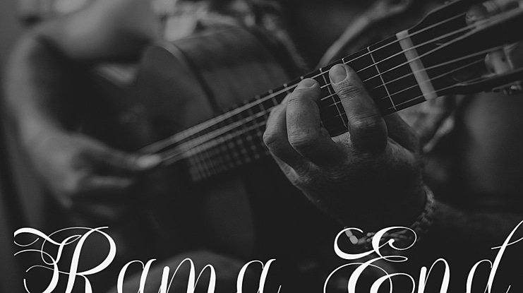 Rama End Font