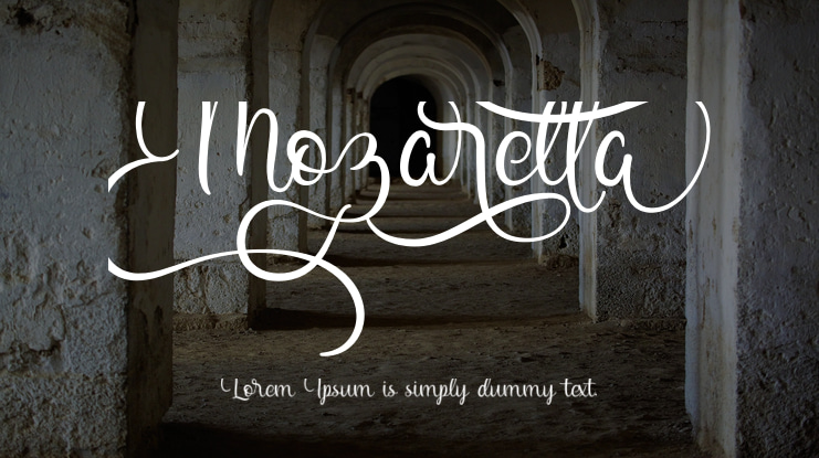 Mozarella Font