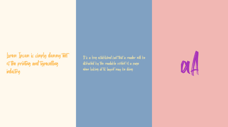 Mist Sunshine Brush Free Font