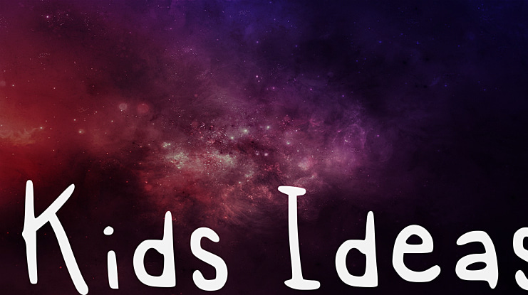 Kids Ideas Font