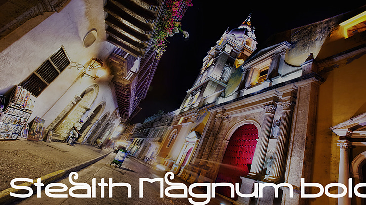 Stealth Magnum Font Family