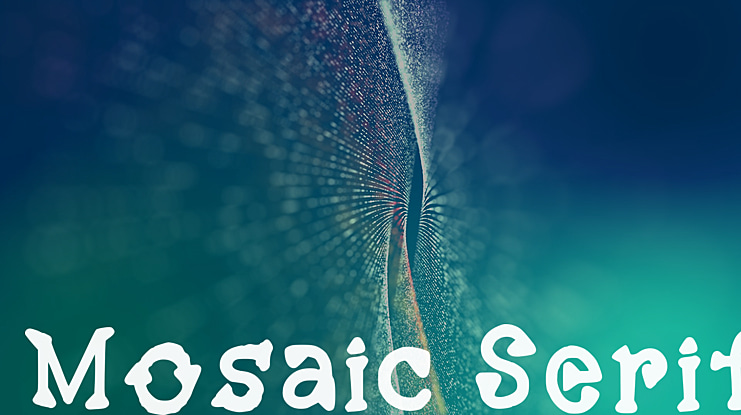 Mosaic Serif Font