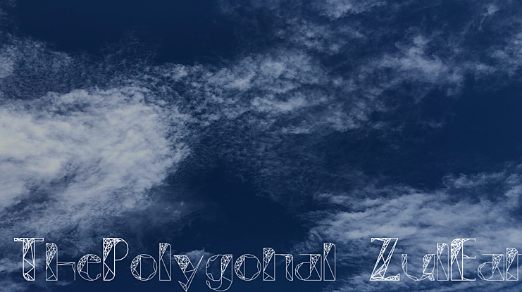 ThePolygonal-ZulEan Font