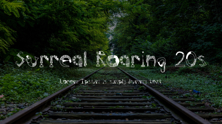 Surreal Roaring 20s Font