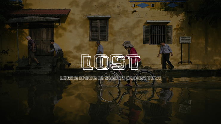 Lost Font