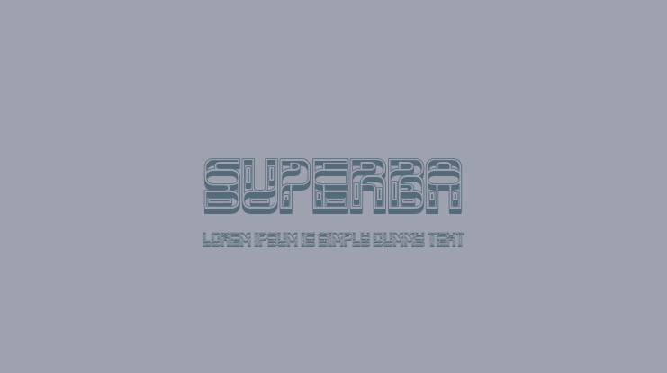Superba Font