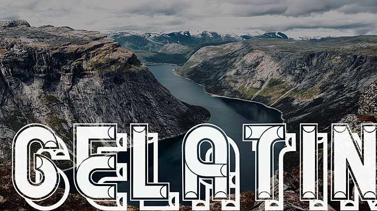 Gelatin Font