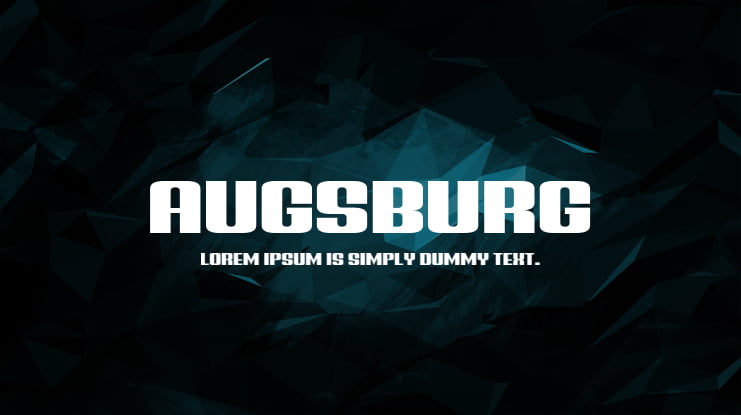 Augsburg Font Family