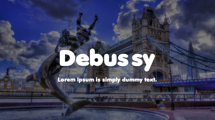 Debussy Font
