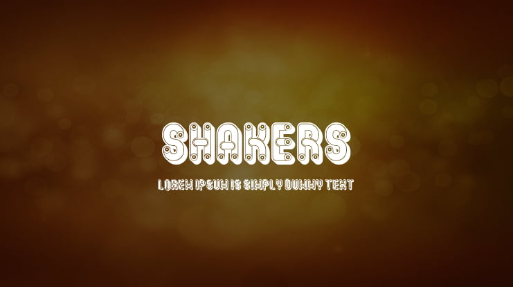 Shakers Font