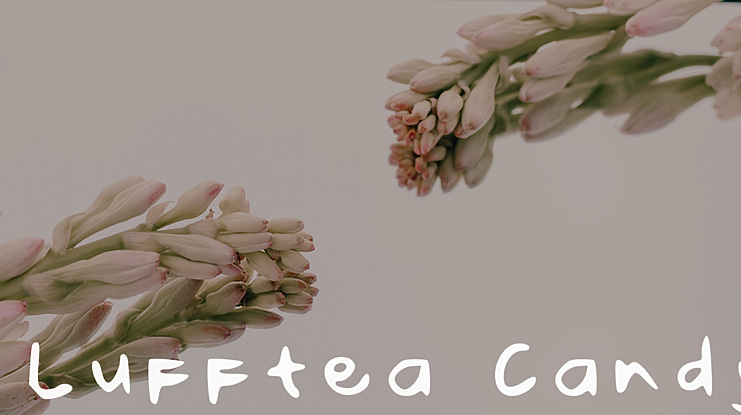 Lufftea Candy Font