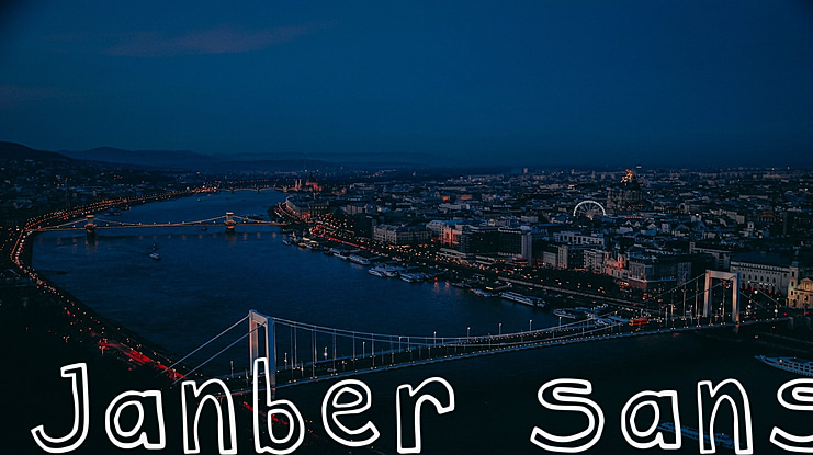 Janber_sans Font