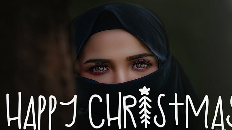 HAPPY CHRISTMAS Font
