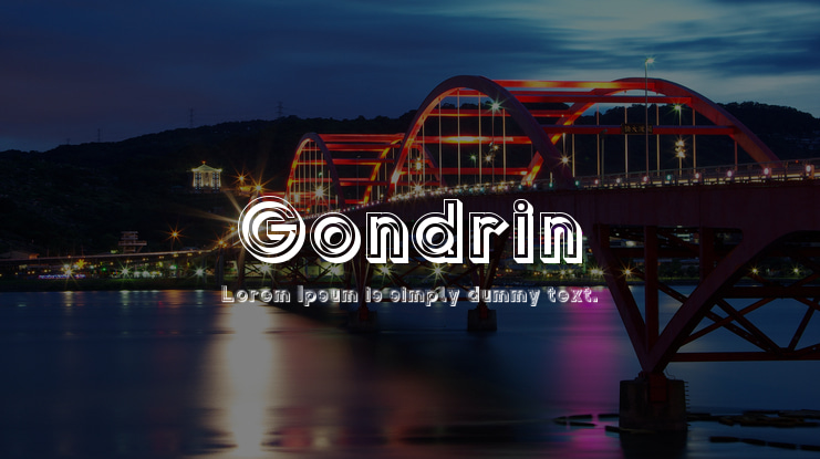Gondrin Font