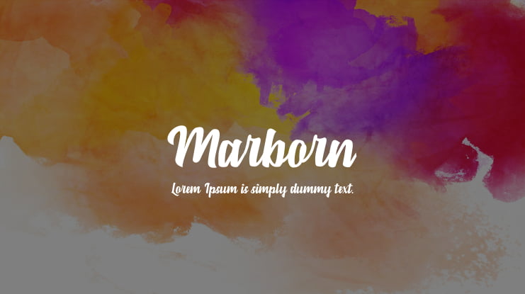 Marborn Font