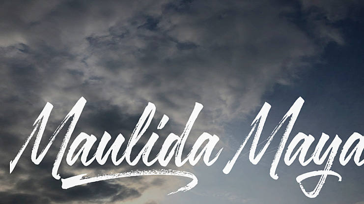 Maulida Maya Font