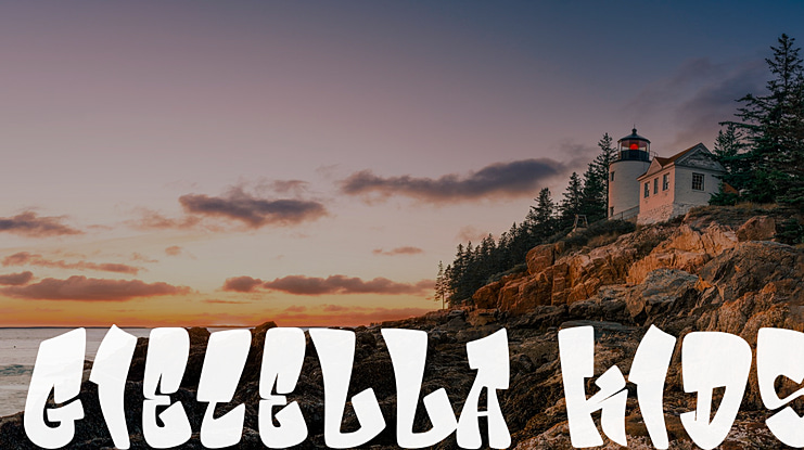 Giecella Kids Font