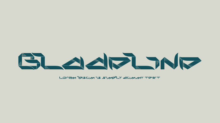 Bladeline Font