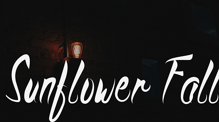 Sunflower Fall Font