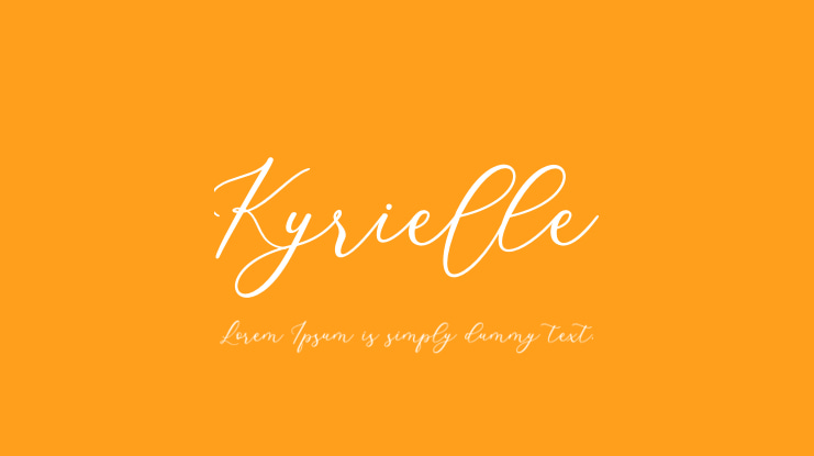 Kyrielle Font