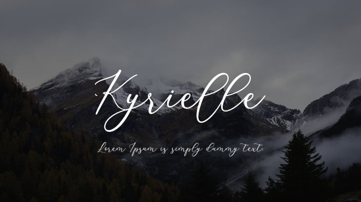 Kyrielle Font