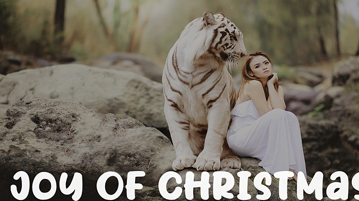 Joy Of Christmas Font
