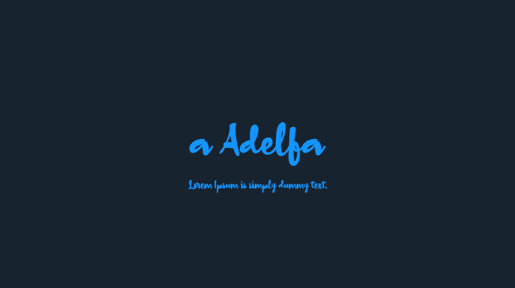 a Adelfa Font