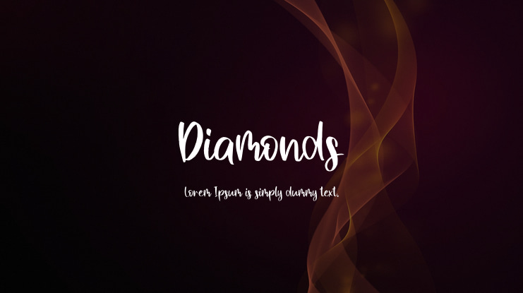 Diamonds Font