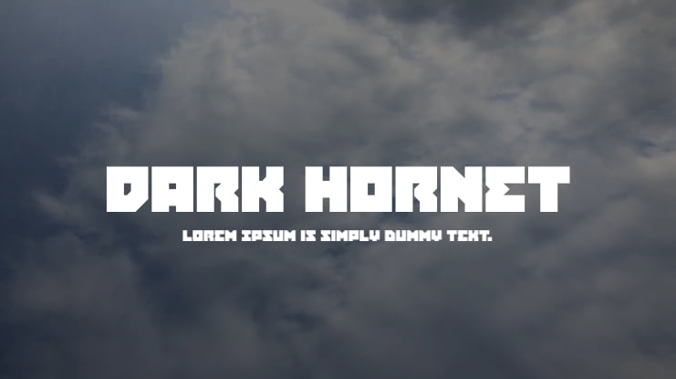 Dark Hornet Font Family