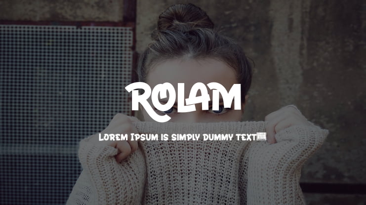 ROLAM Font