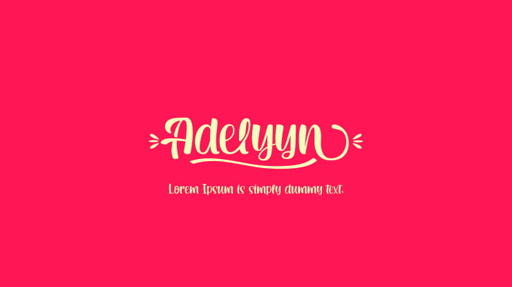 Adelyyn Font