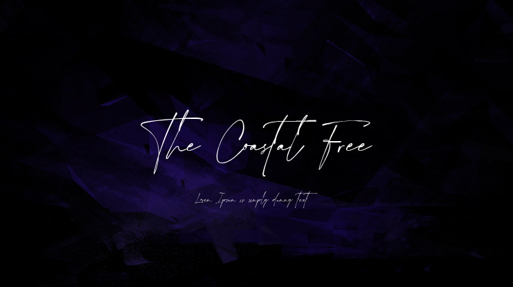 The Coastal Free Font
