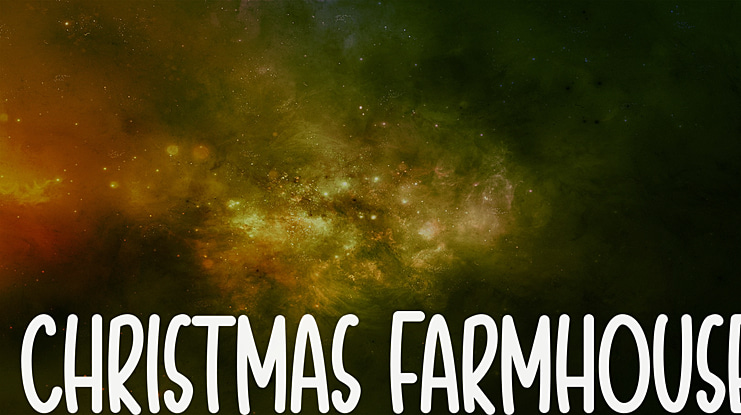 Christmas Farmhouse Font