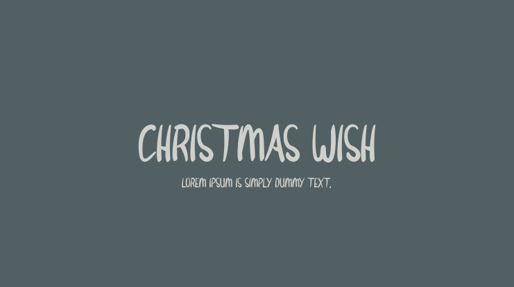 Christmas Wish Font