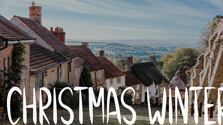 Christmas Winter Font