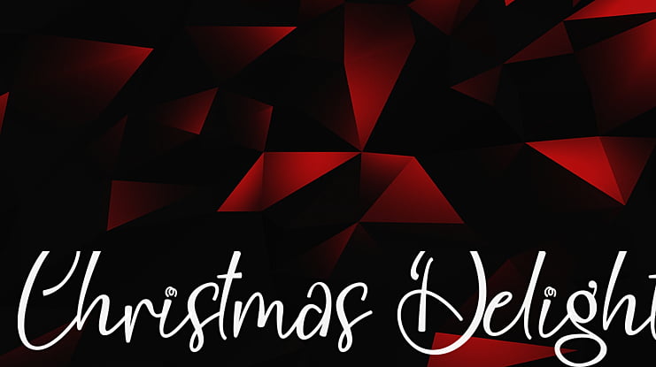 Christmas Delight Font
