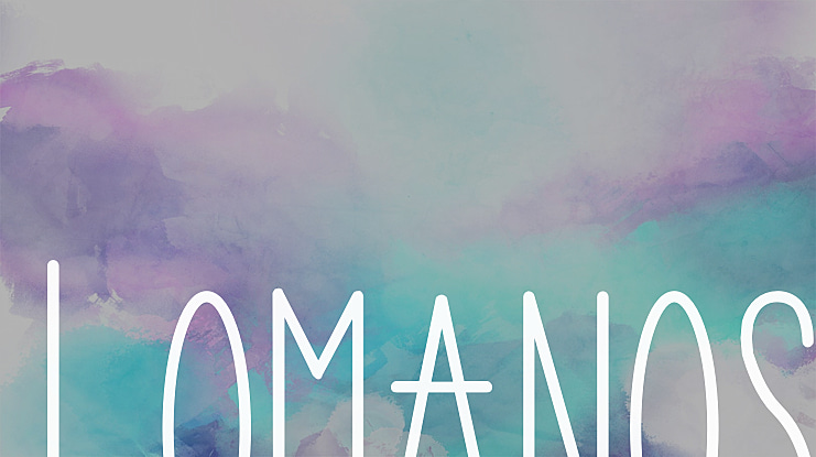 Lomanos Font